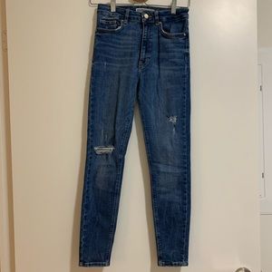 Zara High Wasted Skinny Jeans